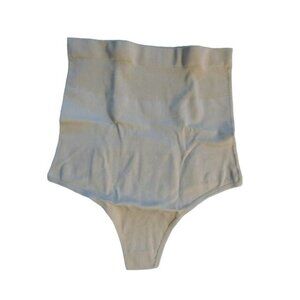 Slim Body Angels Size S/M High Waisted Shaper Style Panties Beige NEW Lot of 3